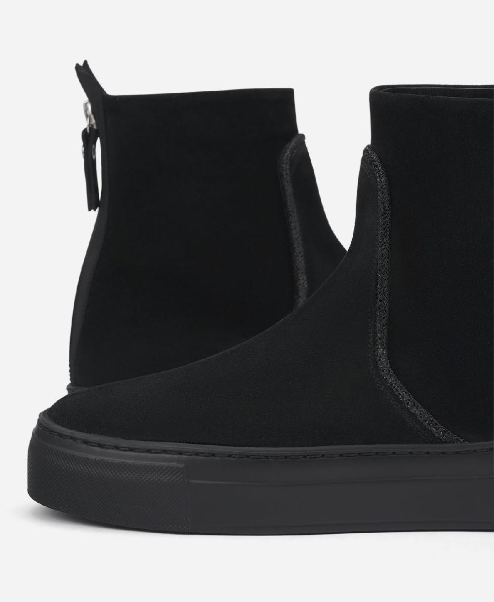 Agl Sneaker in velour con strass Nero Meghan strass Promozione