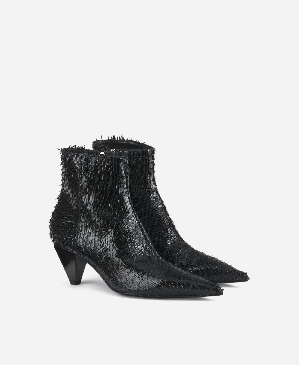 Agl Stivaletto in pelle Nero Knife Bootie Convenienza