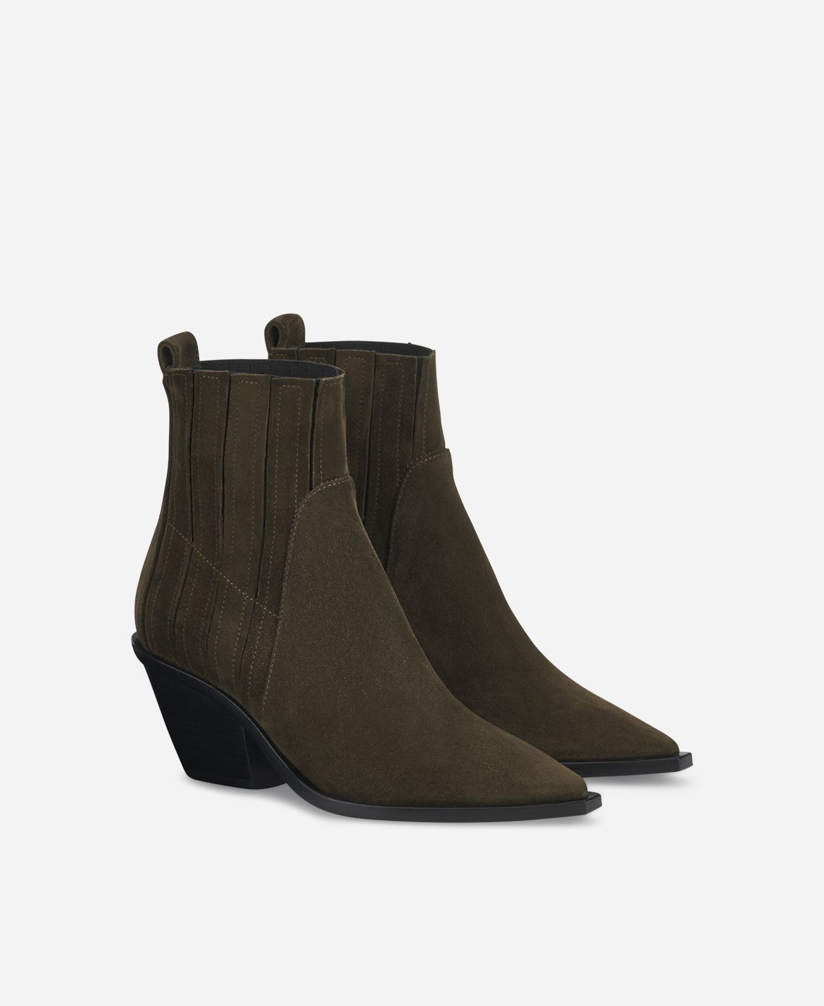 Agl Texano in velour Brown Roberta Beat Presa