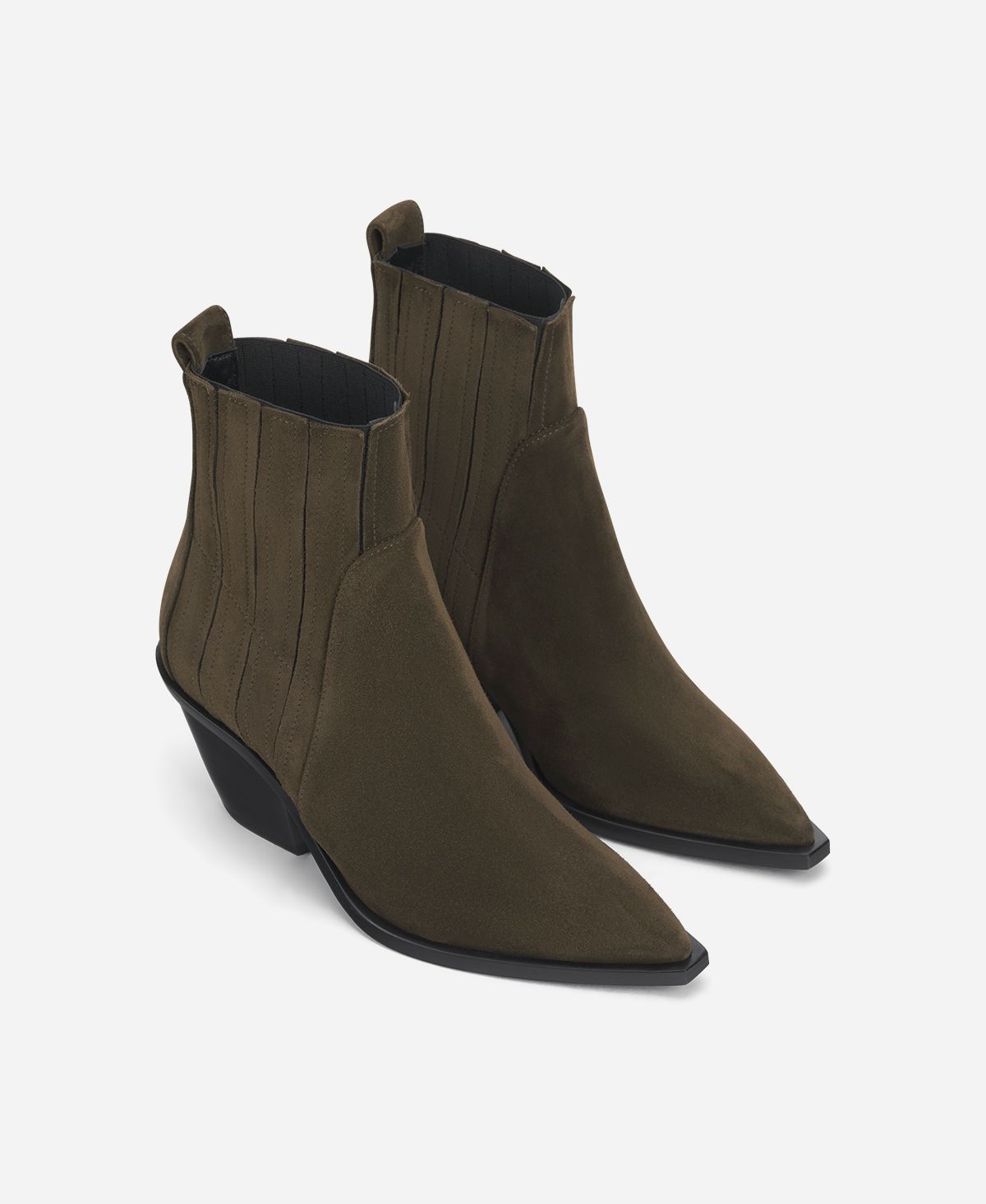 Agl Texano in velour Brown Roberta Beat Presa