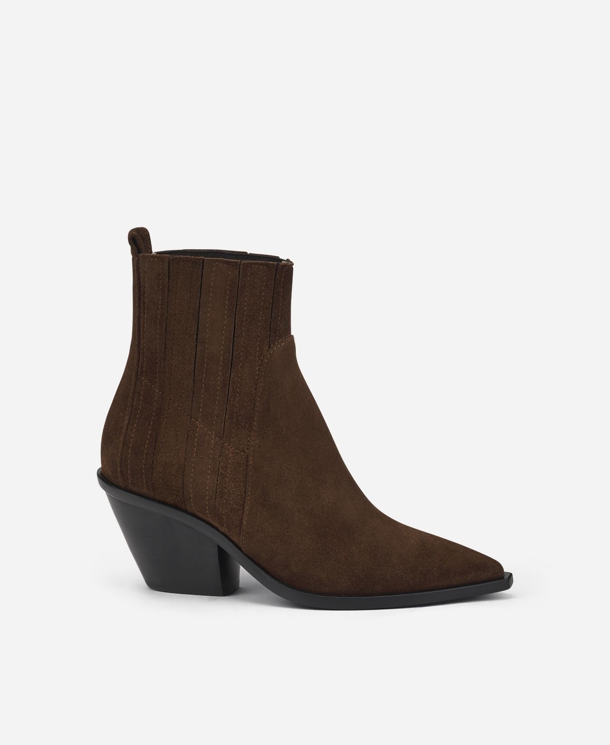 Agl Texano in velour Cuoio Roberta Beat Sconto