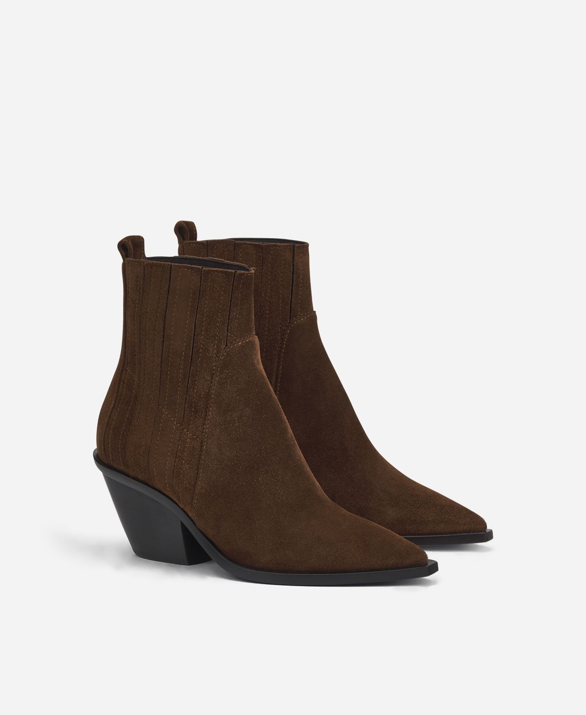 Agl Texano in velour Cuoio Roberta Beat Sconto