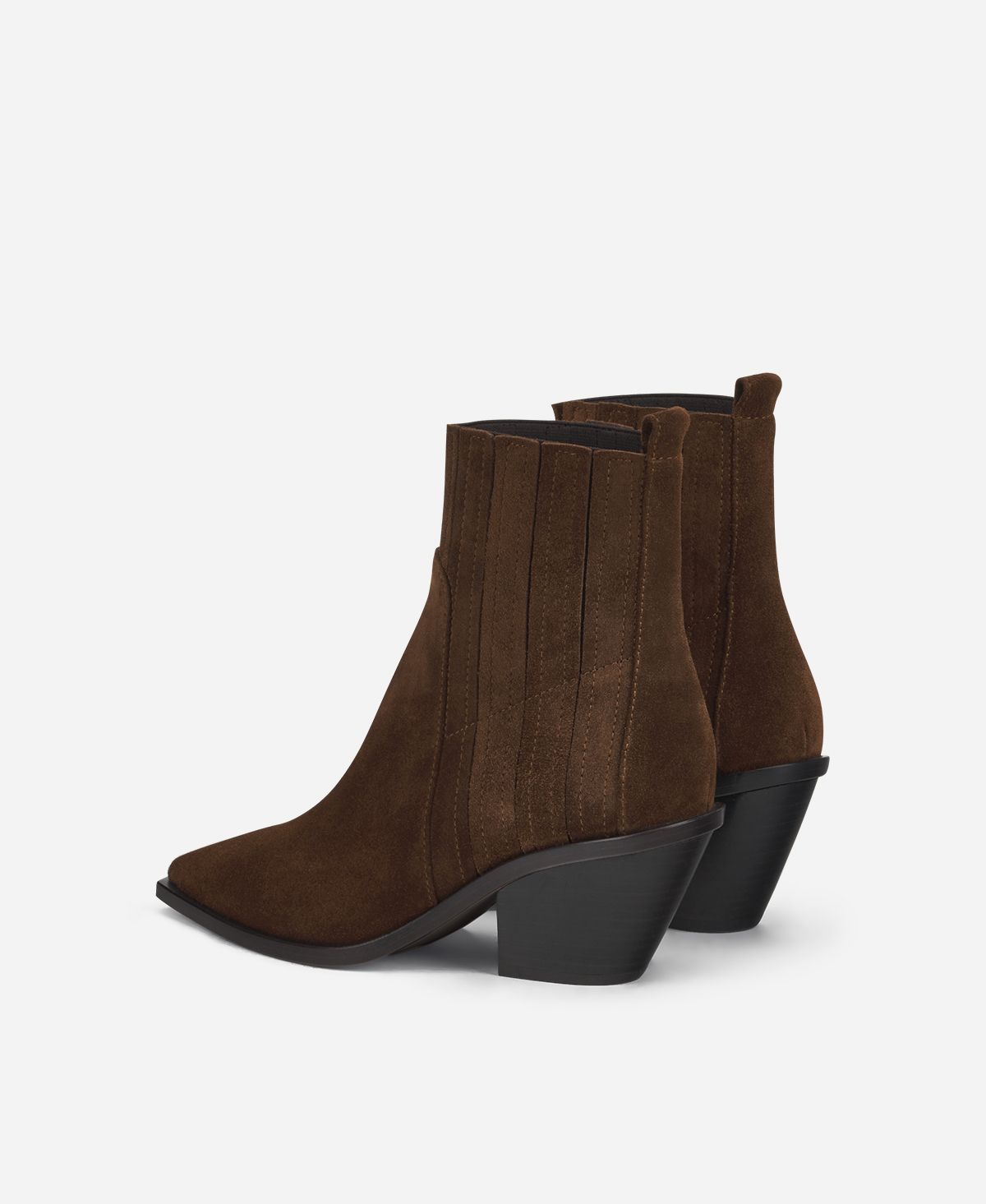 Agl Texano in velour Cuoio Roberta Beat Sconto