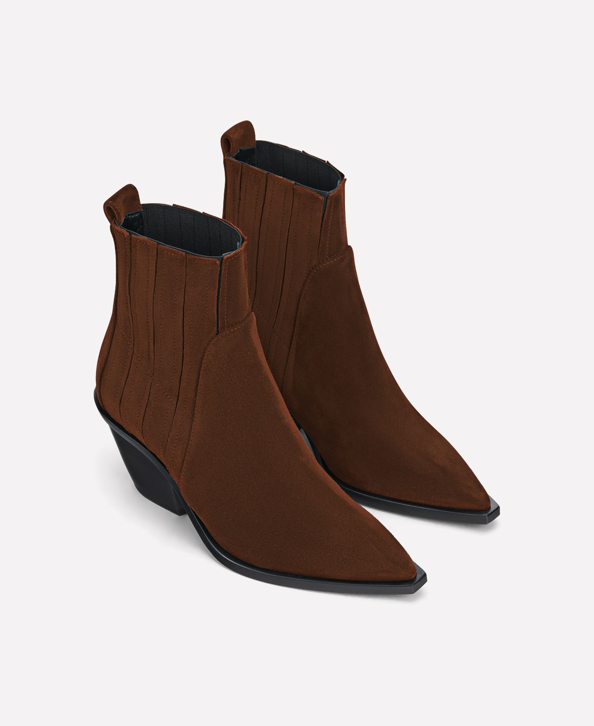 Agl Texano in velour Cuoio Roberta Beat Sconto