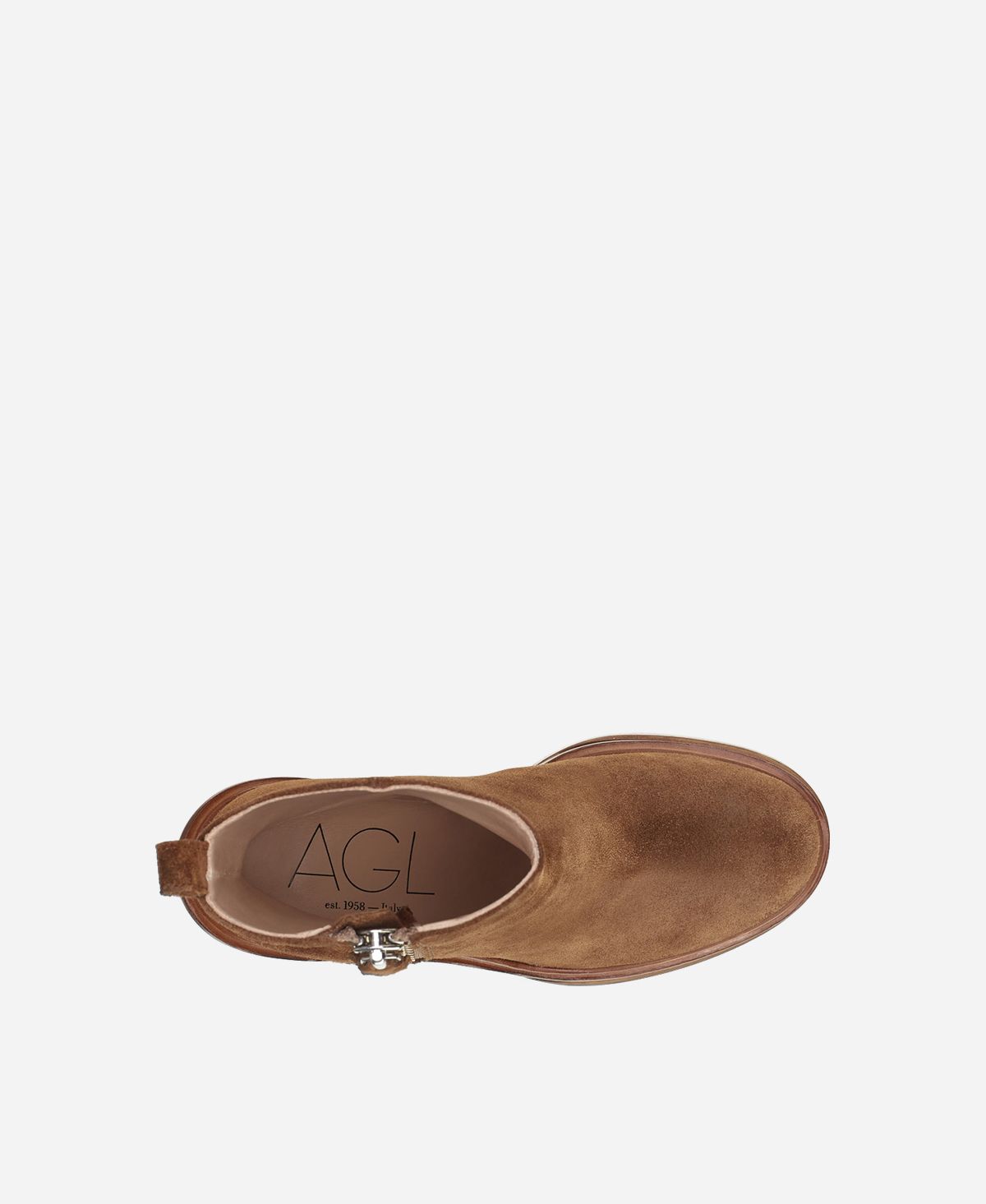 Agl Stivaletto in velour Cuoio Tora Offerta