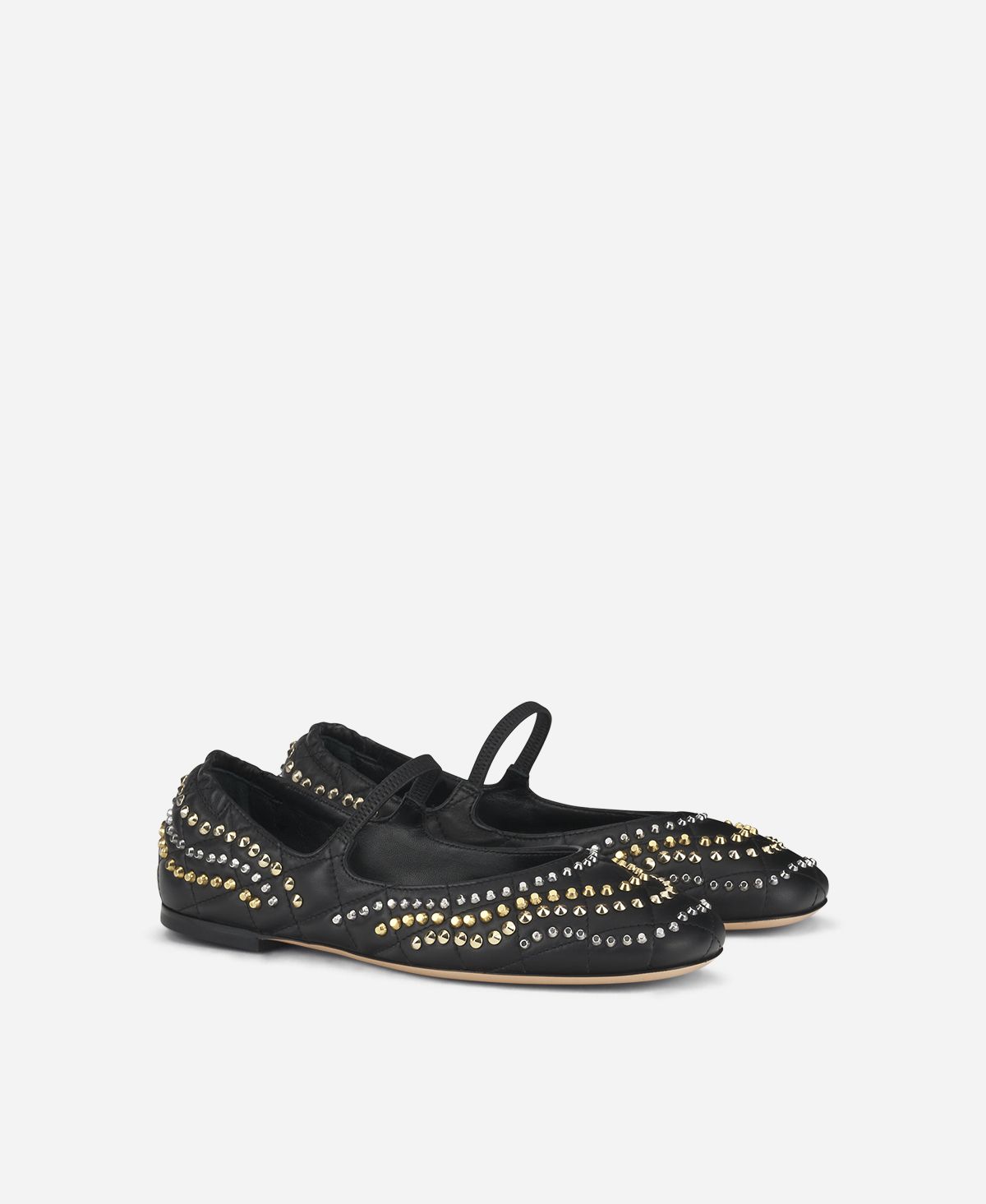 Agl Ballerina con borchie Nero Iris Studs In Vendita