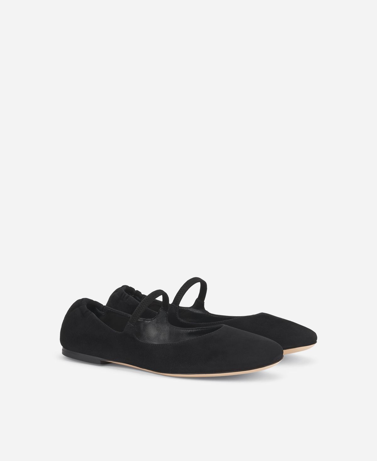 Agl Ballerina in velour Nero Iris Offerte