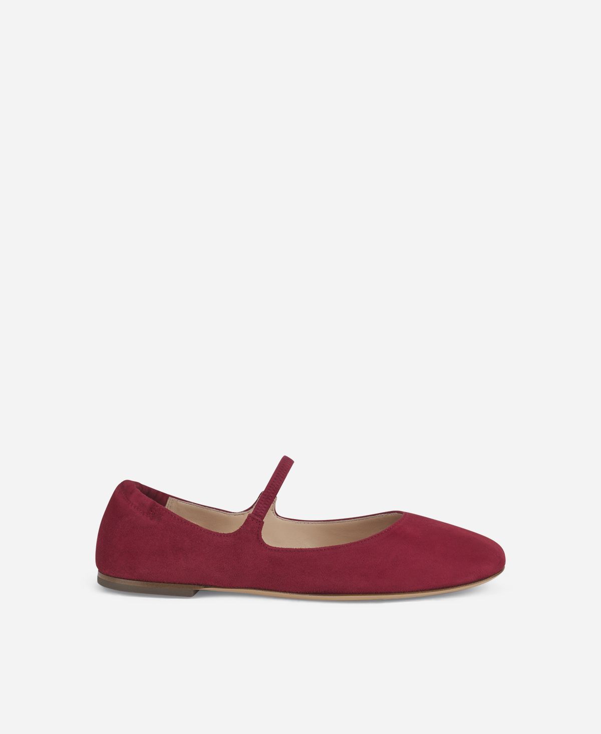 Agl Ballerina in velour Rosso Iris Hotsell