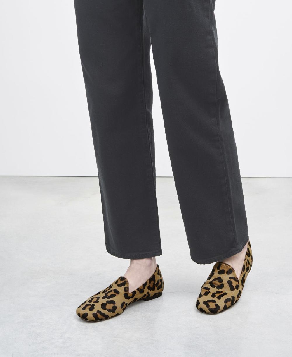 Agl Loafer in cavallino Stampa leopard Selvaggia Vendita Calda