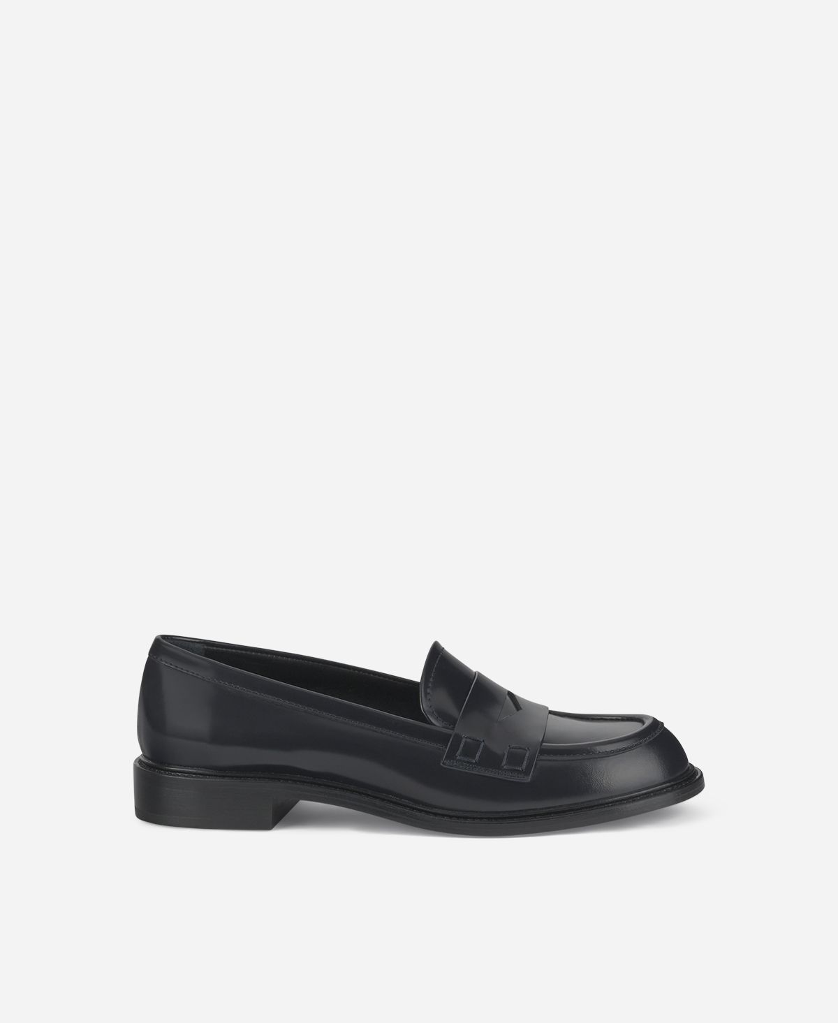 Agl Mocassino in pelle Blu notte Olivia In Saldo