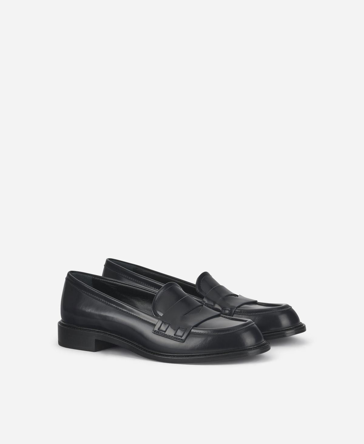 Agl Mocassino in pelle Blu notte Olivia In Saldo