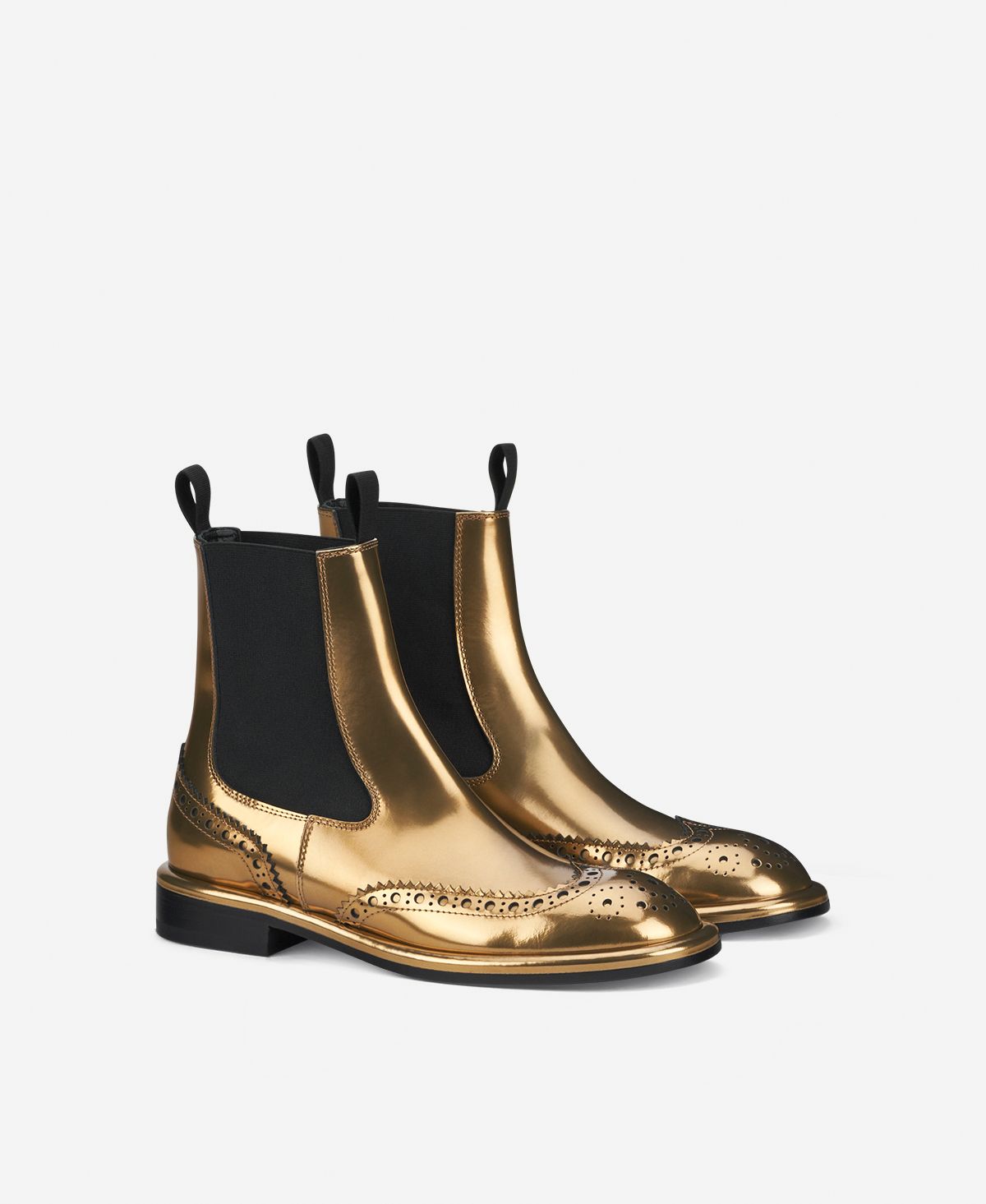 Agl Stivaletto con elastici Oro Alison Beat Moda