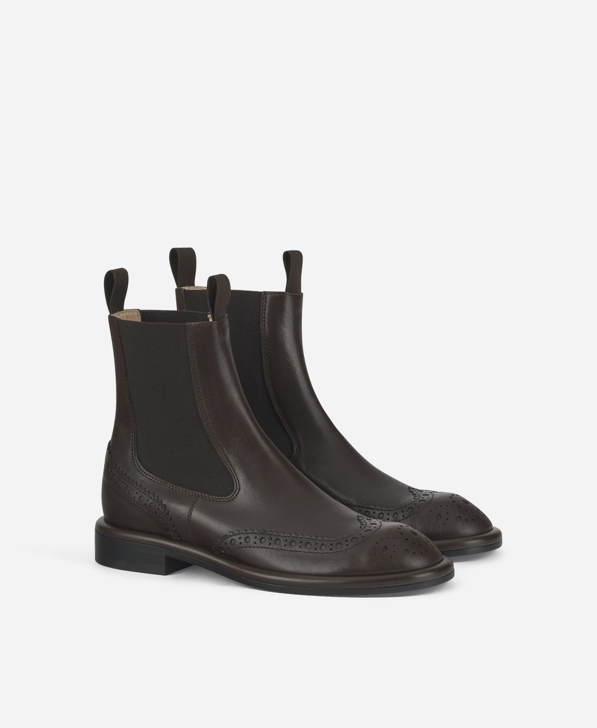 Agl Stivaletto con elastici Brown Alison Beat Italy
