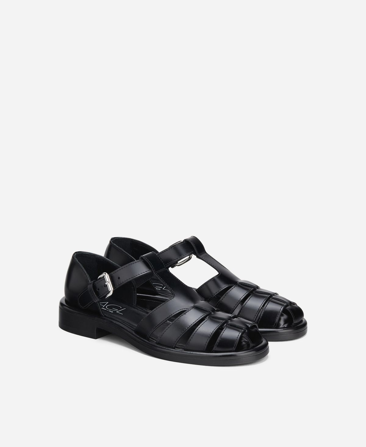 Agl Scarpa a gabbia Nero ALISON OPEN Italia