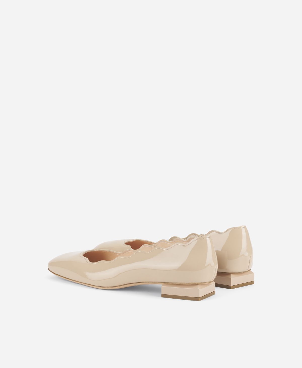 Agl Ballerina in vernice Beige Angie L Wave Vendita