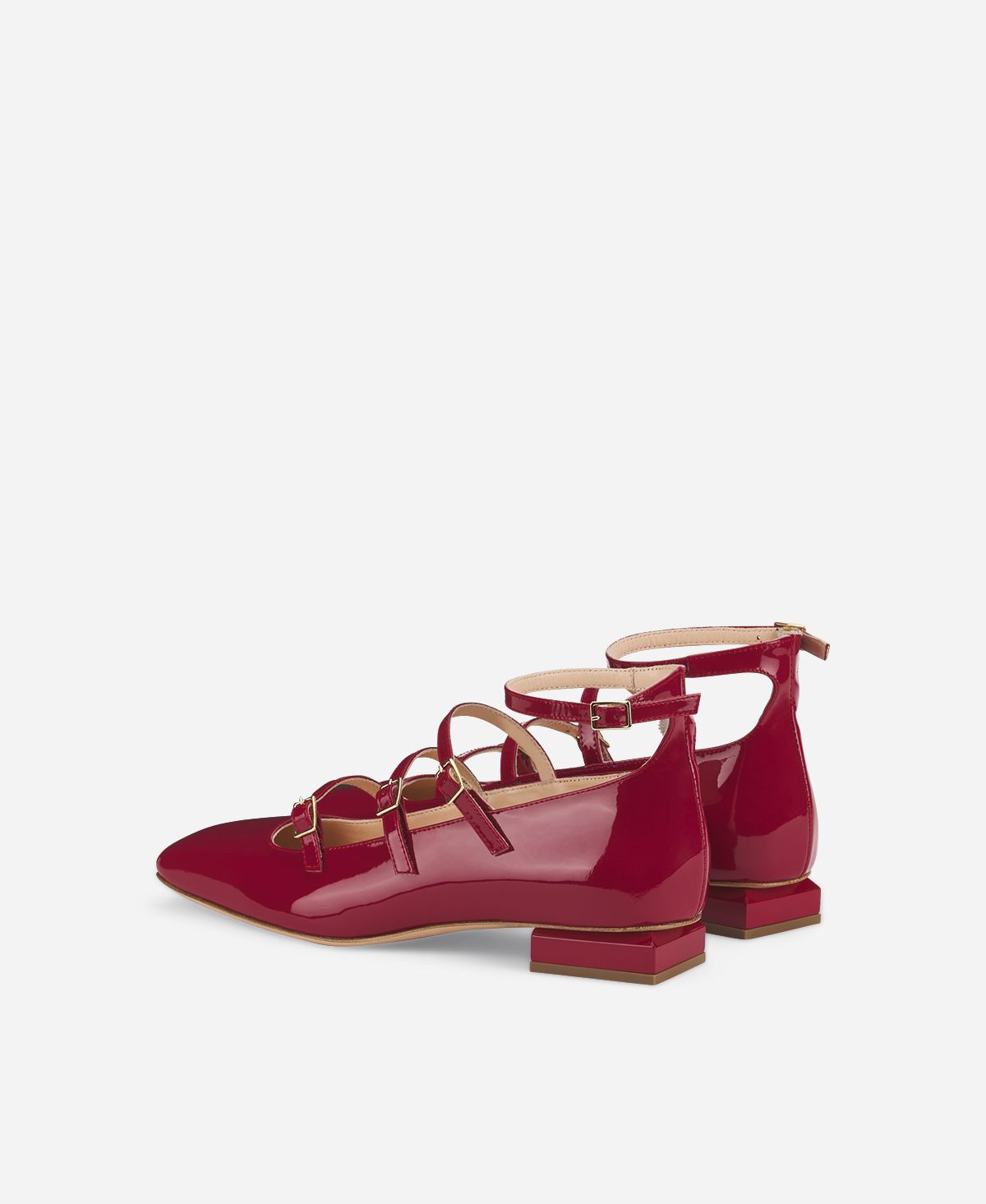 Agl Ballerina con cinturini Rosso Angie L Straps Promozione