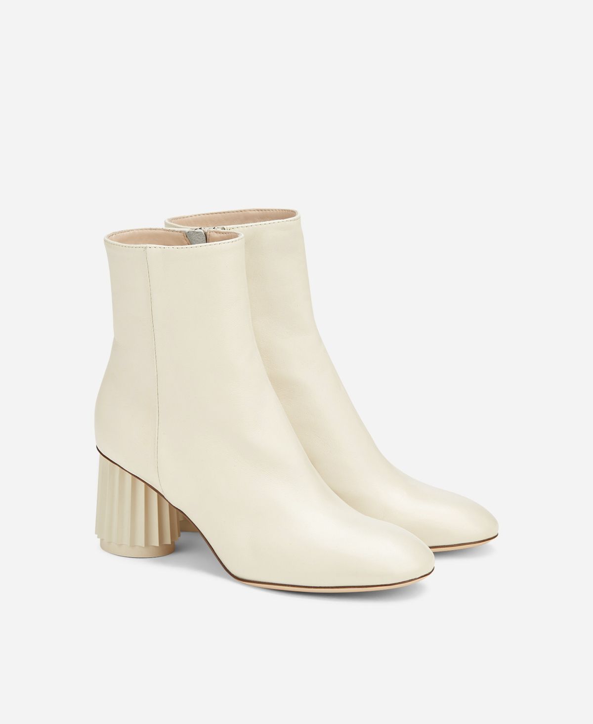 Agl Stivaletto con tacco design Crema Dorica M Bootie Promozione Limitata