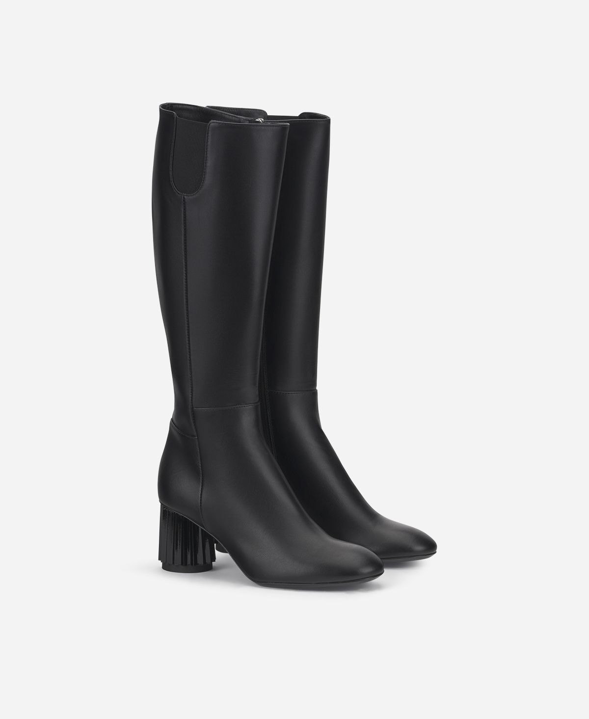 Agl Stivale con tacco Nero Dorica M Boot Shopping Online