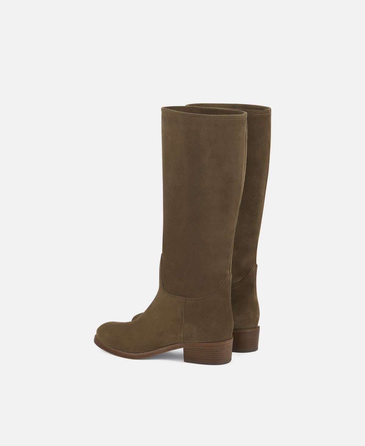 Agl Stivale in velour waterproof Camel Georgia Sottocosto