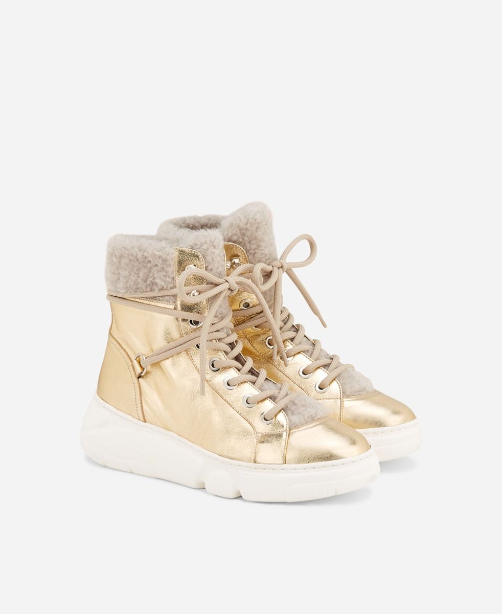 Agl Sneaker con montone Platino GISELLE Hotsell