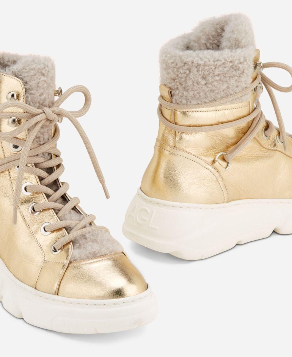 Agl Sneaker con montone Platino GISELLE Hotsell