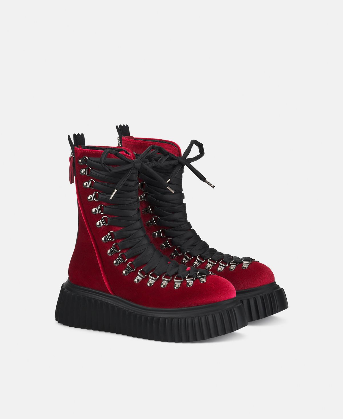 Agl Biker in pelle Rosso Dromo Velvet Nuova