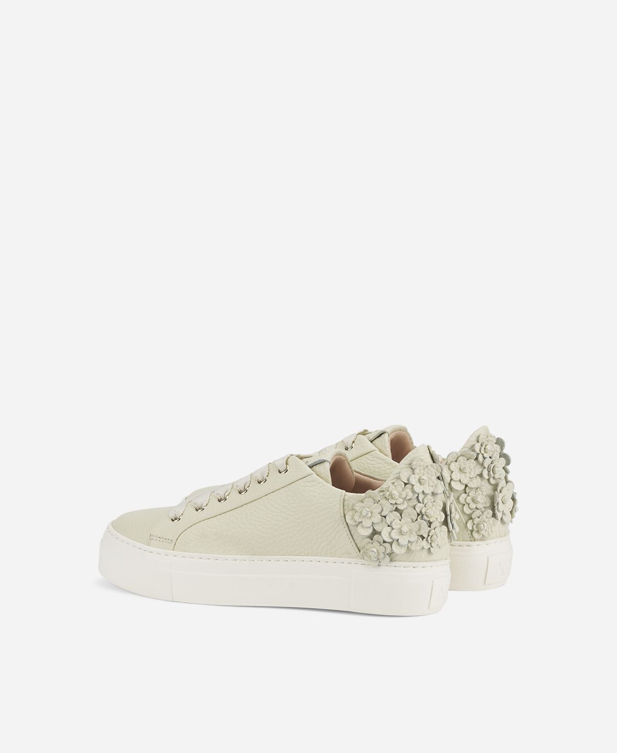 Agl Sneaker con fiori Avorio Eugenia Consegna Veloce