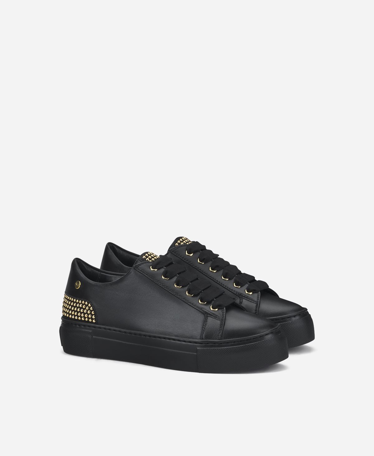 Agl Sneaker con borchie sul tallone Nero Stella Shopping Online
