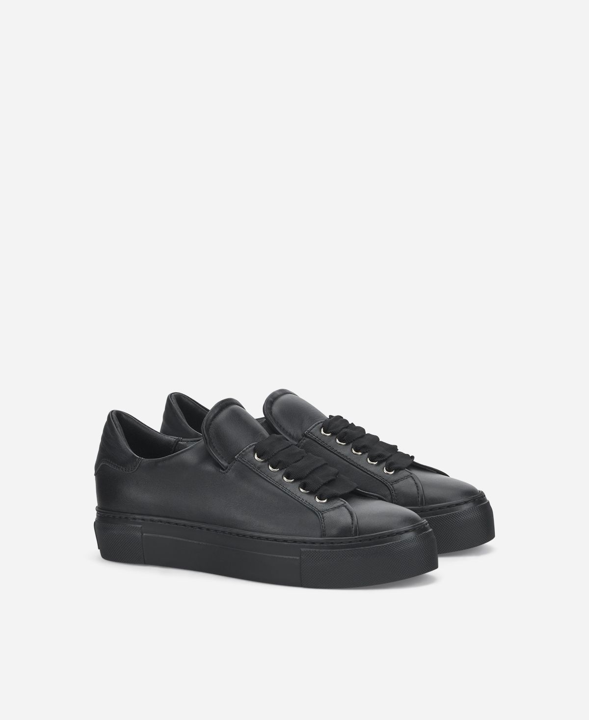 Agl Sneaker in pelle Nero EDDA Prezzo Ridotto