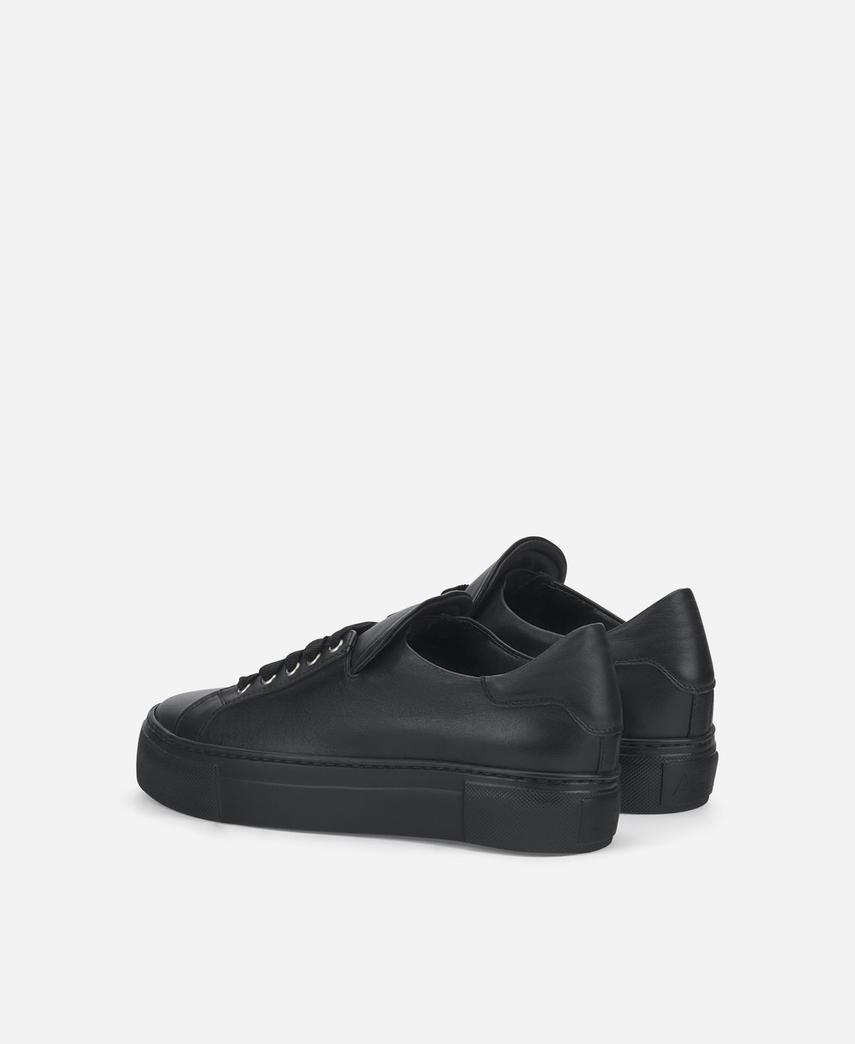 Agl Sneaker in pelle Nero EDDA Prezzo Ridotto