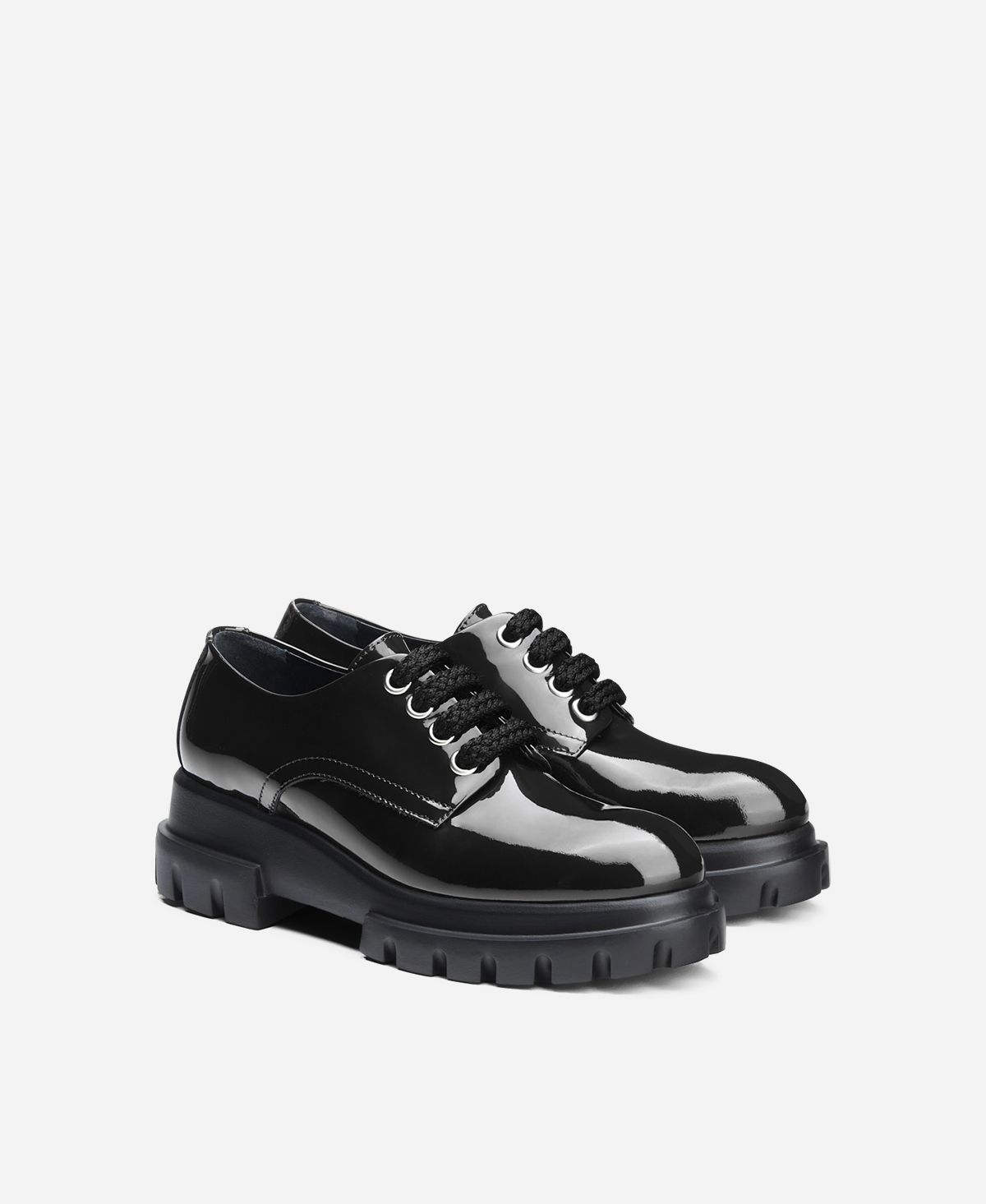 Agl Stringata in pelle Nero MAXINE LACE UP Novità