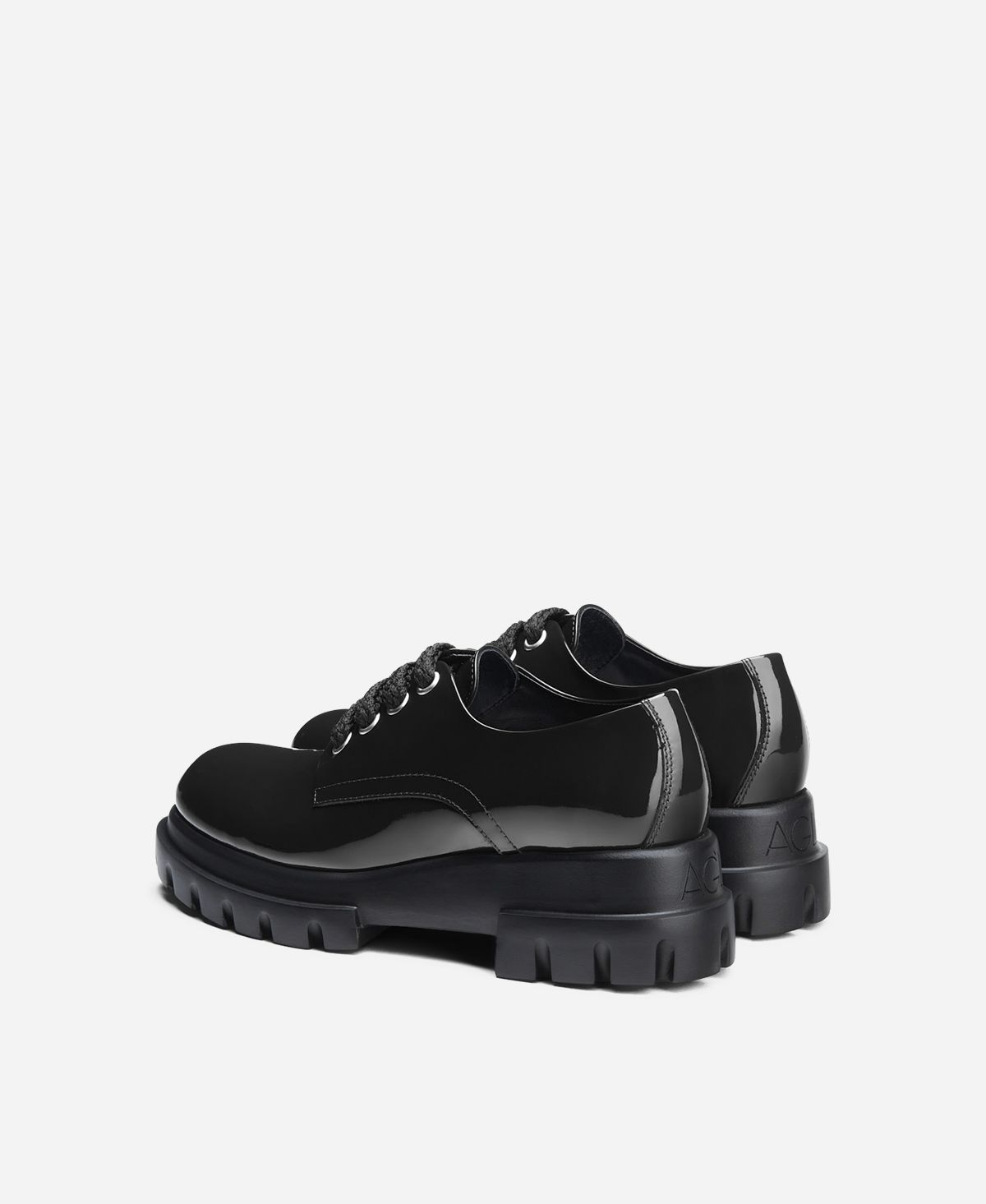 Agl Stringata in pelle Nero MAXINE LACE UP Novità