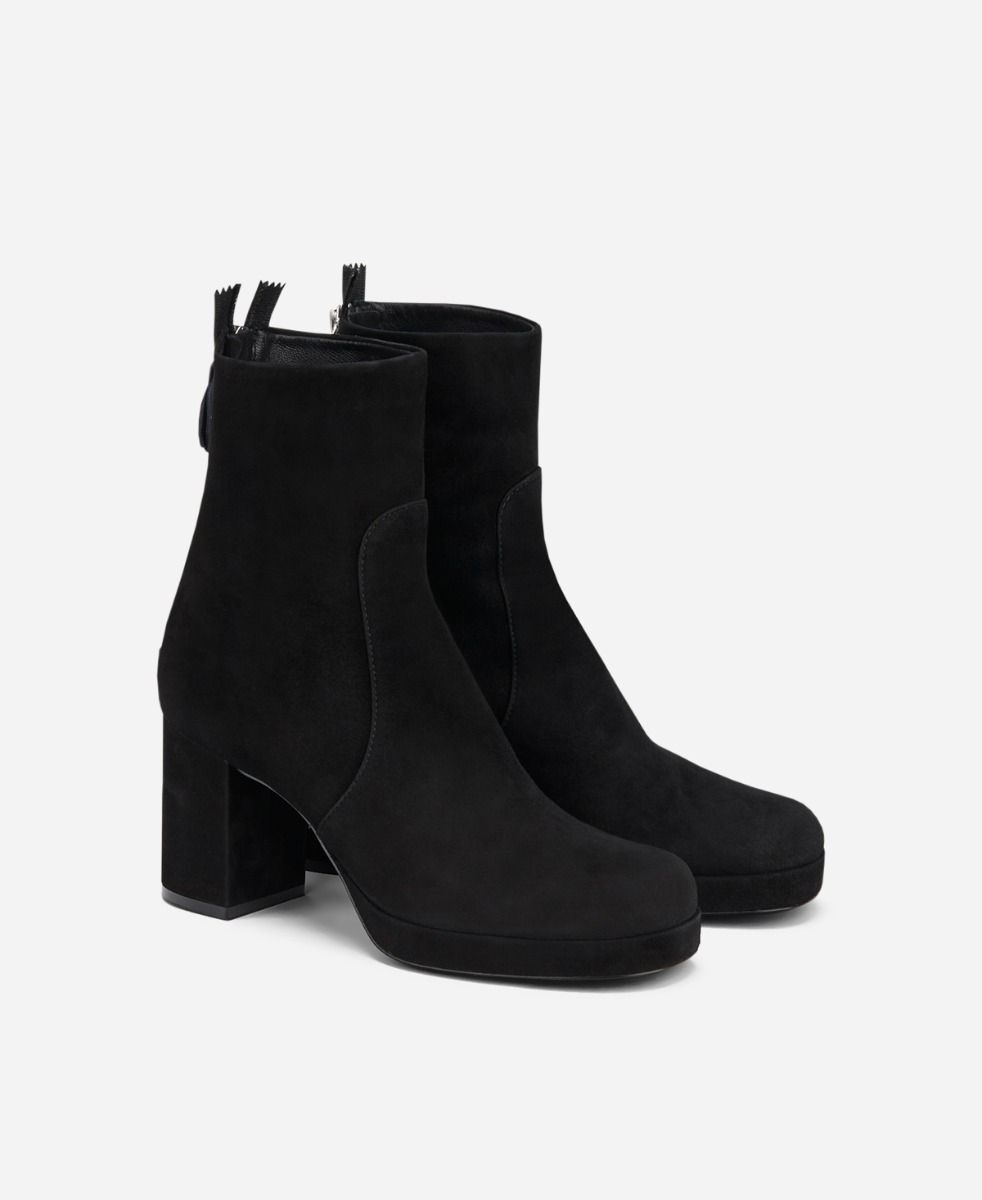 Agl Stivaletto in velour Nero BETTY I Più Venduti