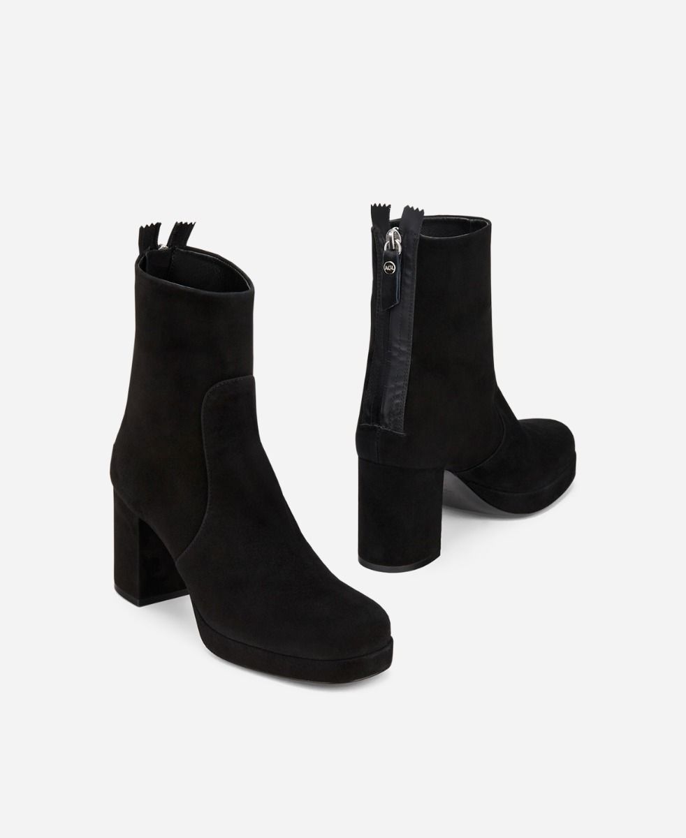 Agl Stivaletto in velour Nero BETTY I Più Venduti