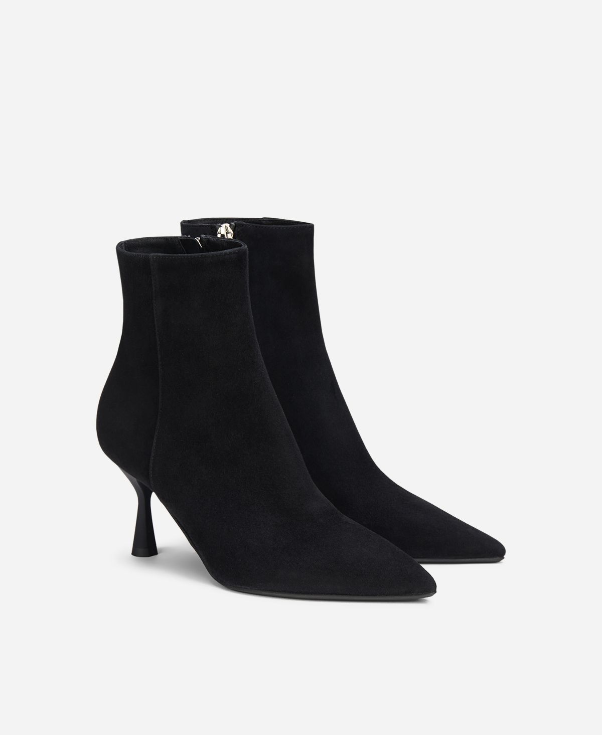 Agl Stivaletto in velour Nero IDE BOOTIE Vendite Flash