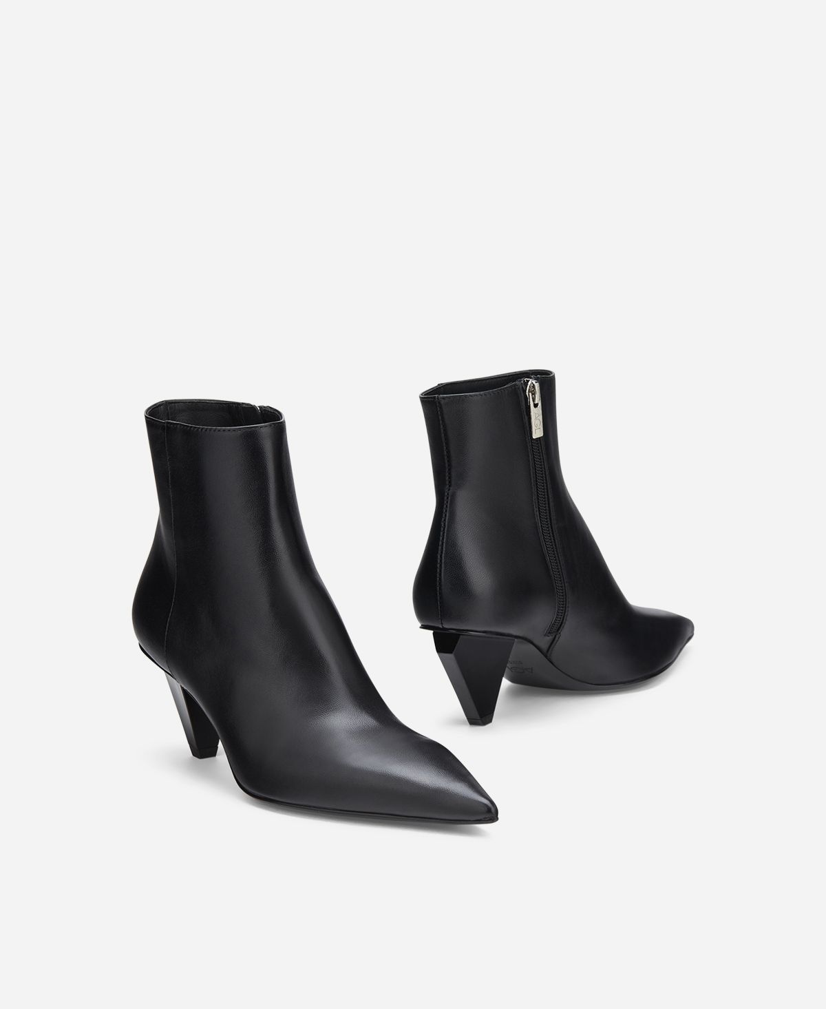 Agl Stivaletto in pelle Nero KNIFE BOOTIE Negozio