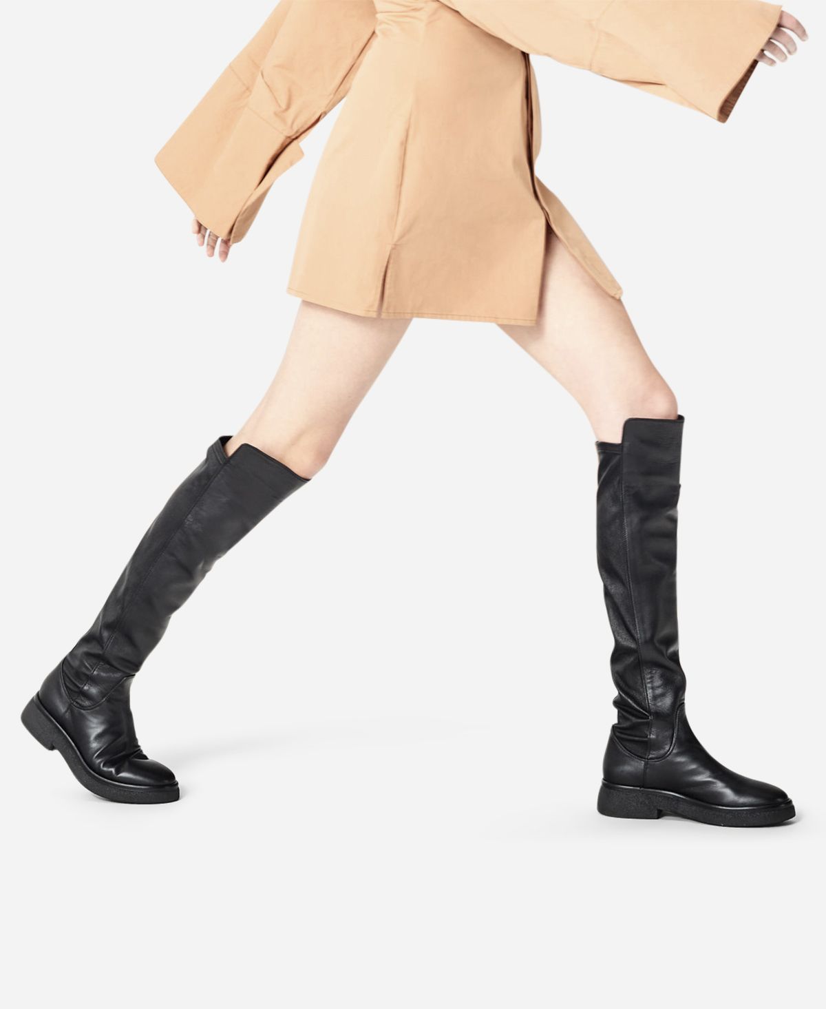Agl Stivale in pelle Nero ALISON R BOOT Qualità Garantita