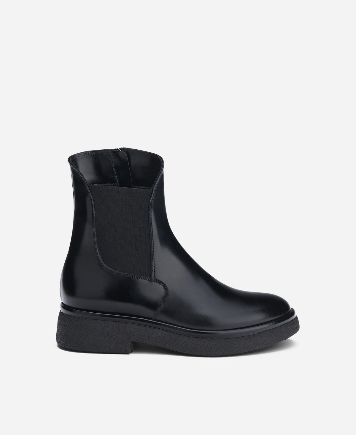 Agl Stivaletto con zip ed elastico Nero ALISON R BEAT Negozi Online