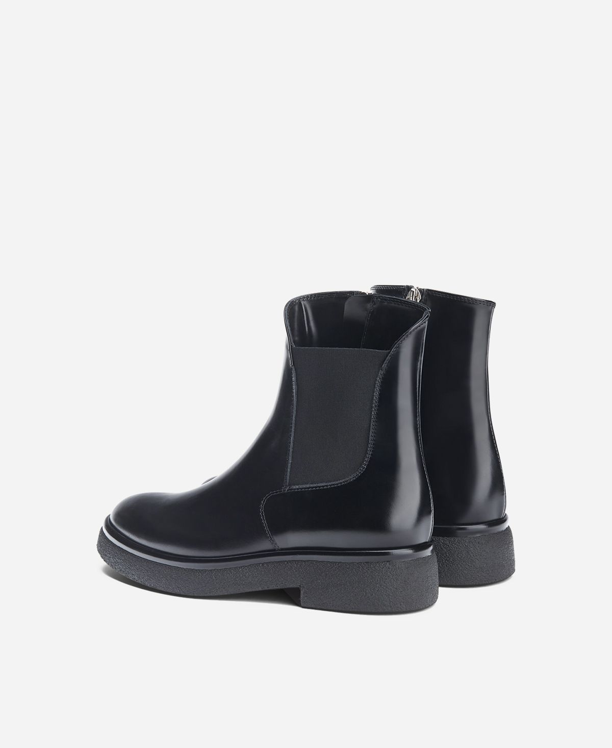 Agl Stivaletto con zip ed elastico Nero ALISON R BEAT Negozi Online