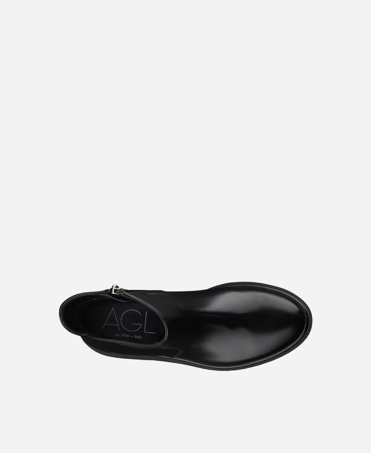 Agl Stivaletto con zip ed elastico Nero ALISON R BEAT Negozi Online