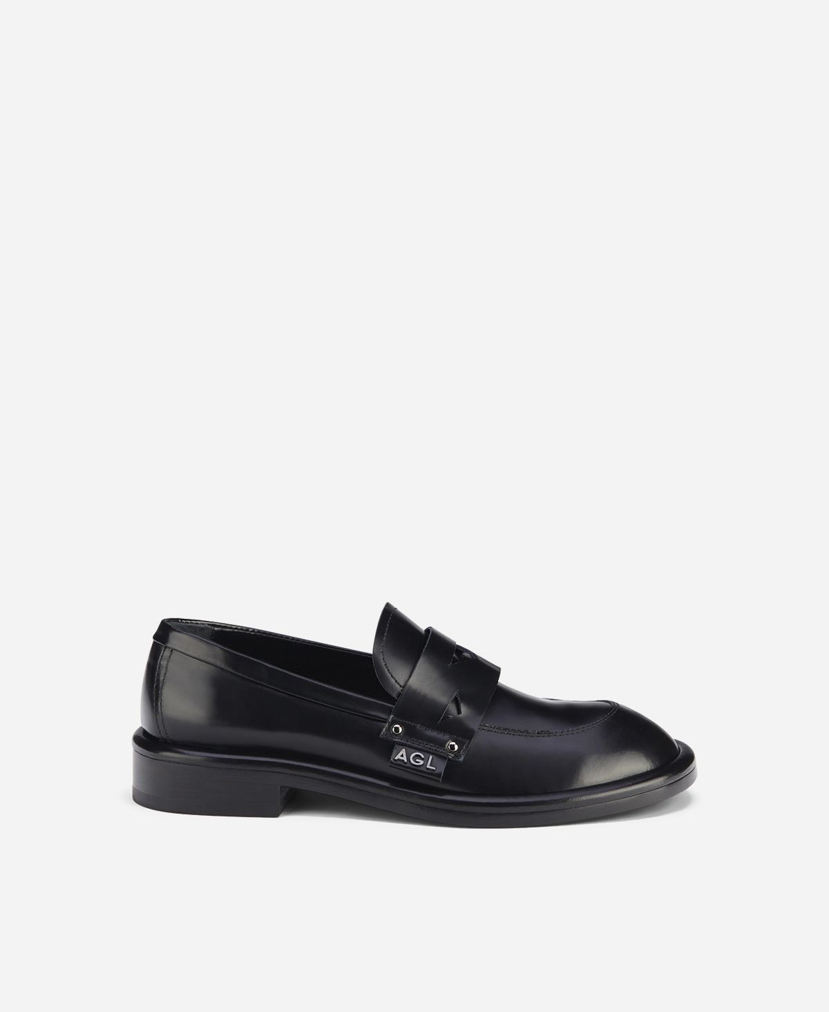 Agl Mocassino in pelle Nero ALISON MOC Shopping Online