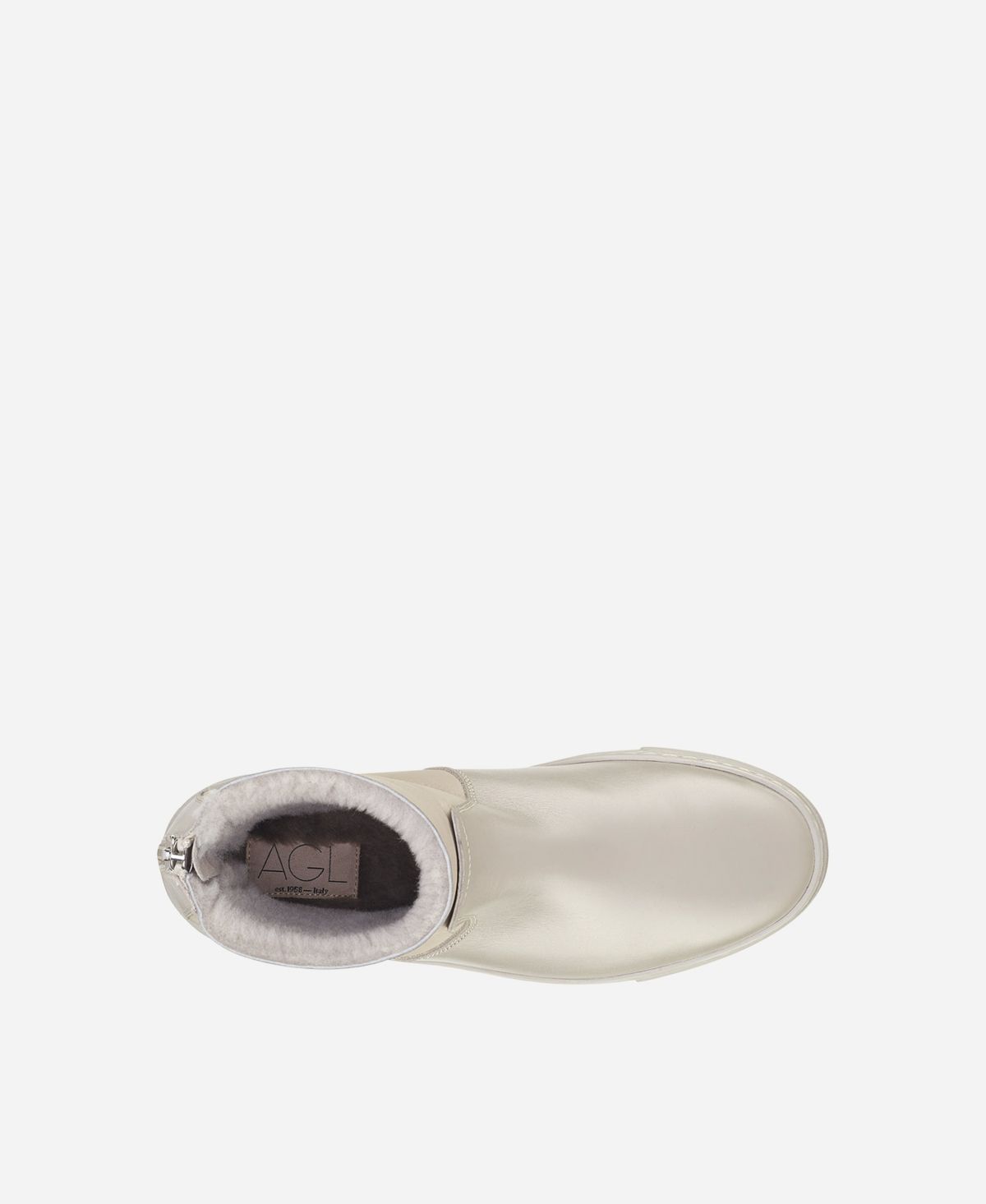 Agl Sneaker con shearling Crema MEGHAN WARM Vendita Economica