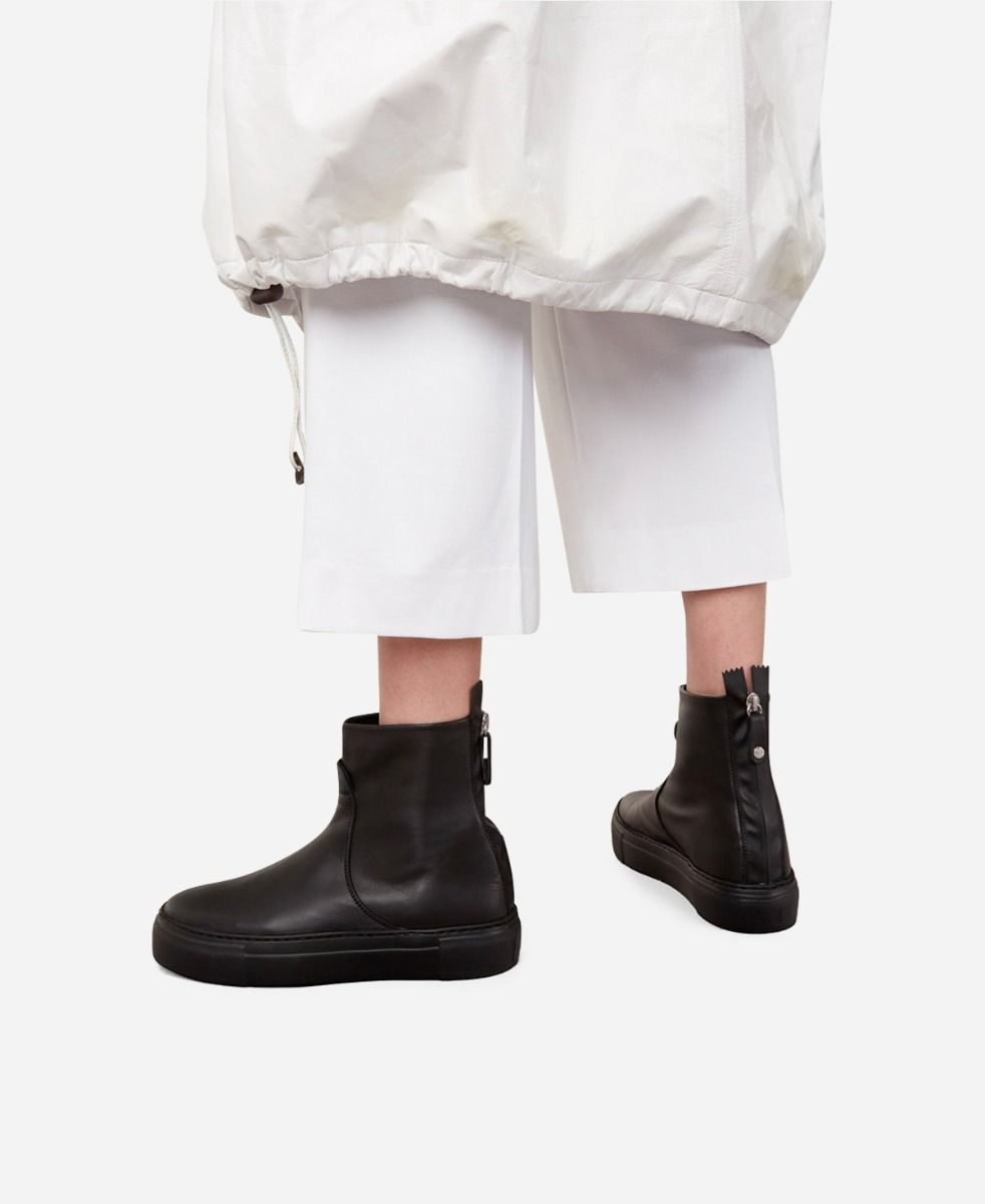 Agl Stivaletto sneaker in pelle Nero MEGHAN BOOTIE I Più Venduti
