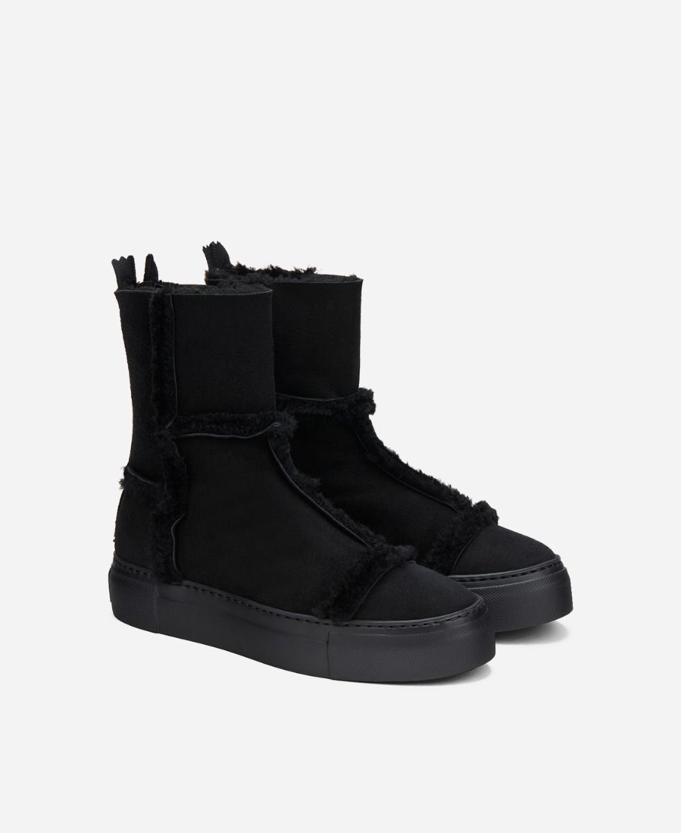Agl Sneaker in montone Nero ROSY Vendite Flash