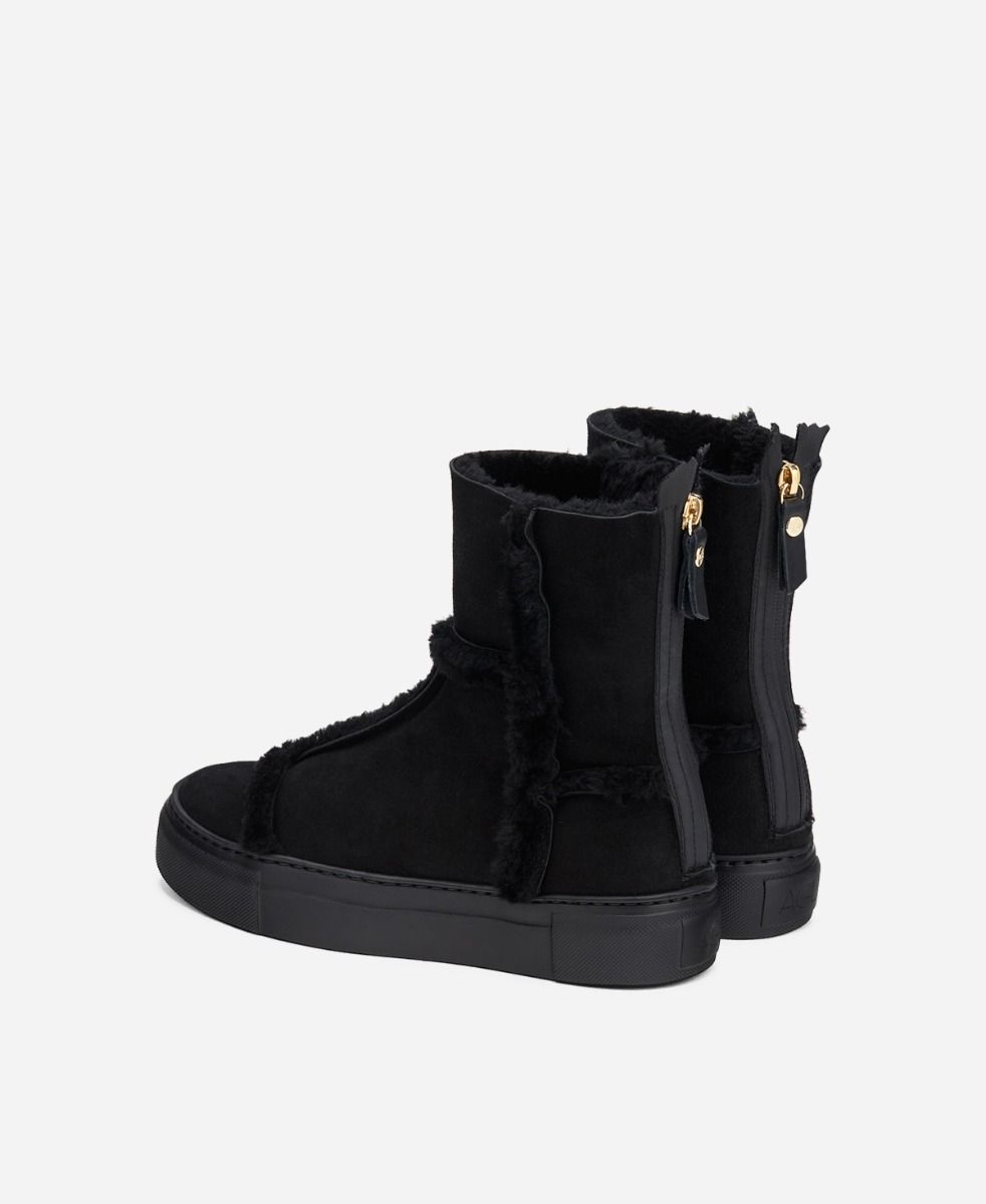 Agl Sneaker in montone Nero ROSY Vendite Flash