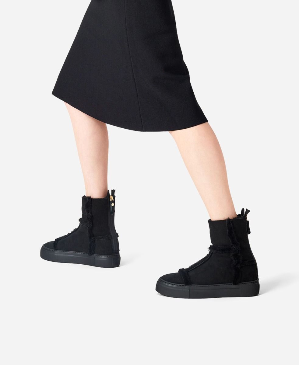 Agl Sneaker in montone Nero ROSY Vendite Flash