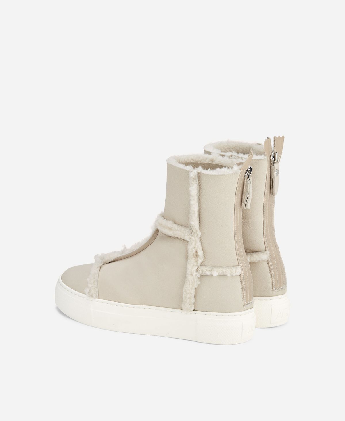 Agl Sneaker in montone Avorio ROSY Negozio