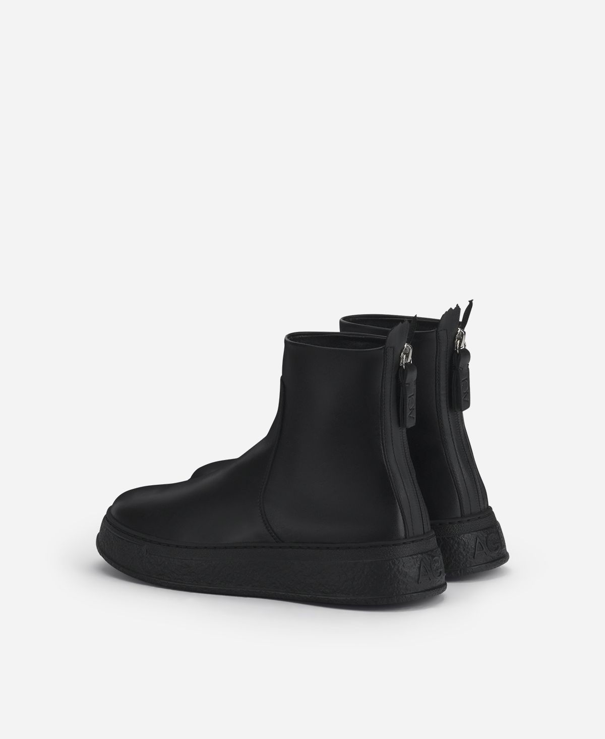 Agl Stivaletto in pelle Nero Giuly In Saldo