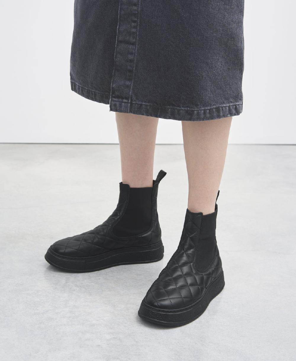 Agl Stivaletto matelassé Nero Giuly Beat Moda