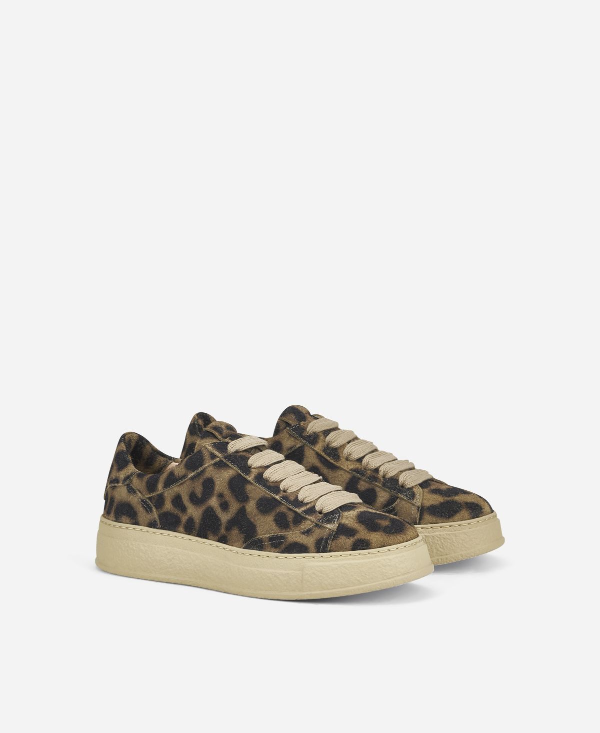 Agl Sneaker animalier Stampa leopard Giuly Lace up 2025